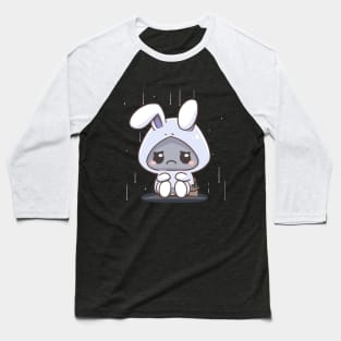 Sad Easter Bunny Baseball T-Shirt